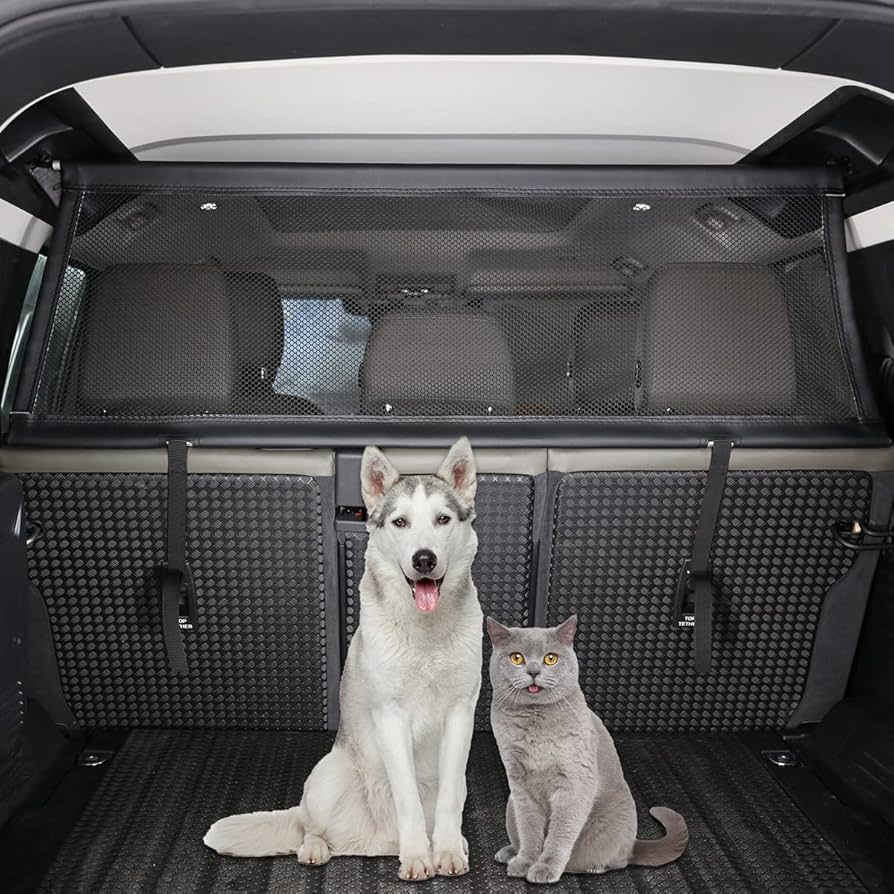 DEFENDER 110 パーティションネット ラゲージネット Loadspace Partition Net - 110 | Land Rover Accessories